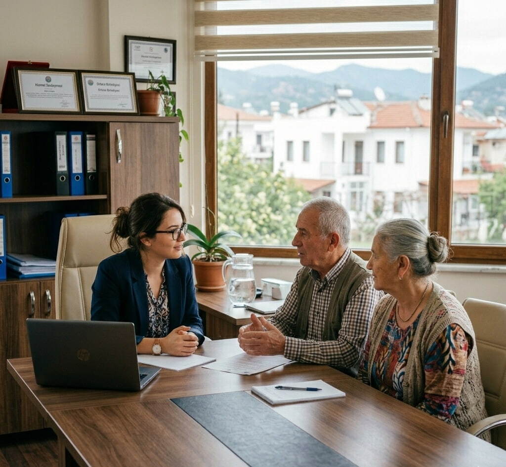 meeting with seniors from Contact SeniorGig Guide