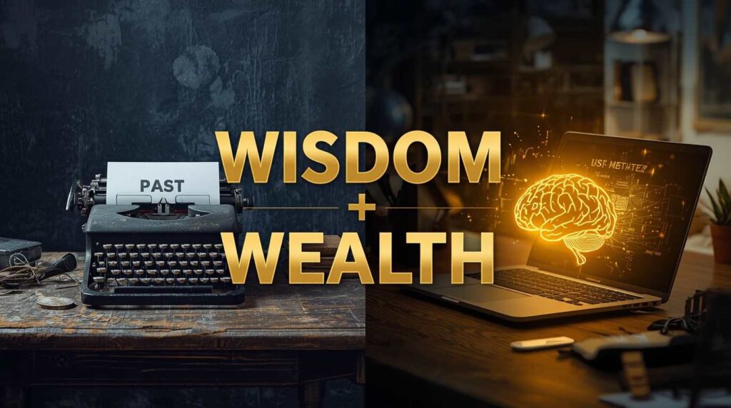 Senior professional transforming career expertise into digital income.