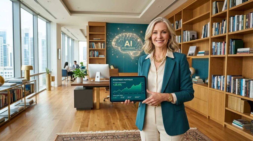 Experienced consultant reviewing a winning proposal generated by AI.