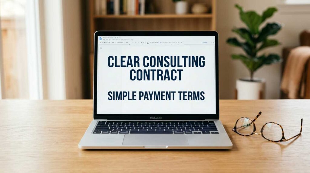 consulting contract template for seniors free download digital signature