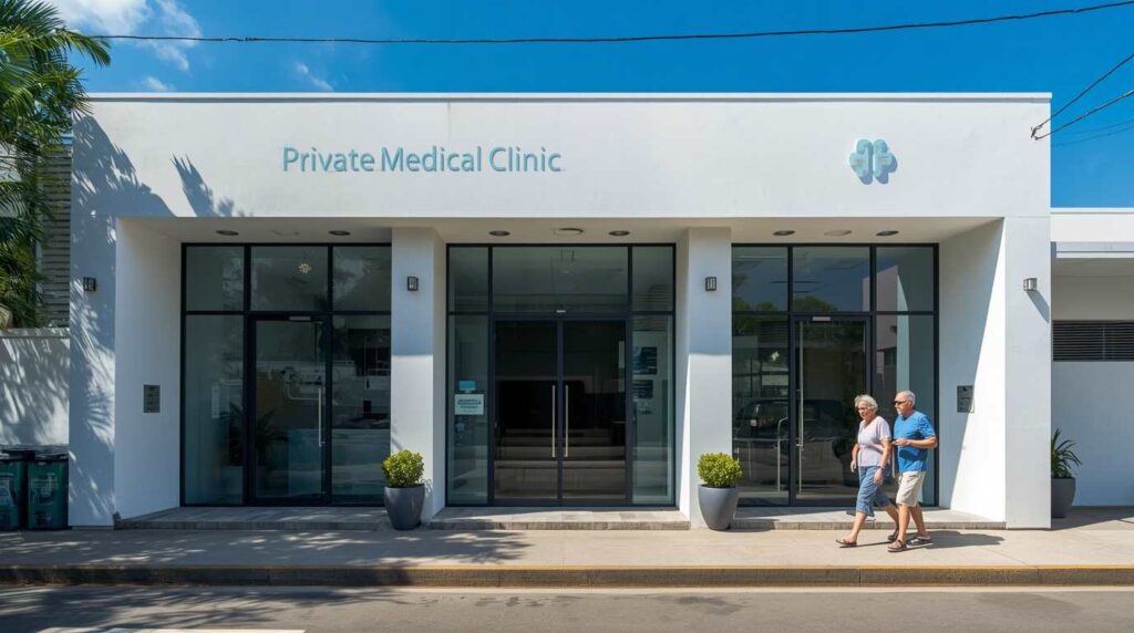 Modern private medical clinic and healthcare facilities in Grecia Costa Rica