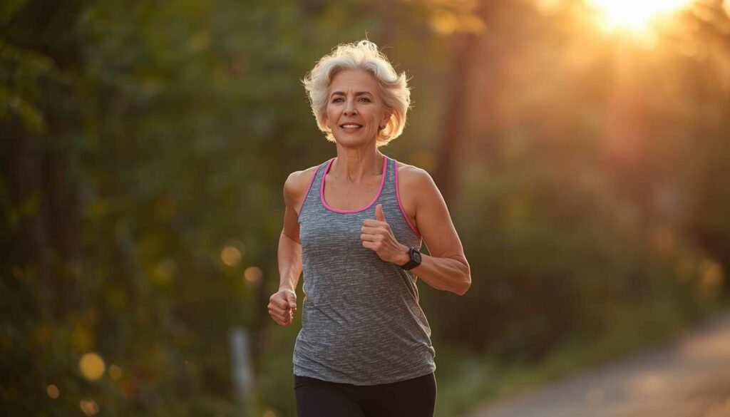 An active older adult practicing outdoor mindfulness, illustrating the cognitive health rewards of finding purpose retirement seniors achieve.